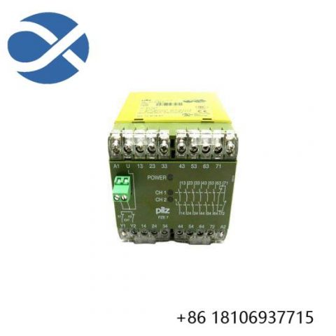 PILZ Safety Relay PZE7 24VDC 6S1O - PZE724VDC6S1O