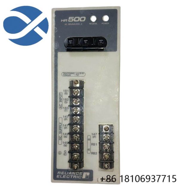 Reliance Electro HR500 BLJC-08R 5RD1601 AC Brushless Servo Drive