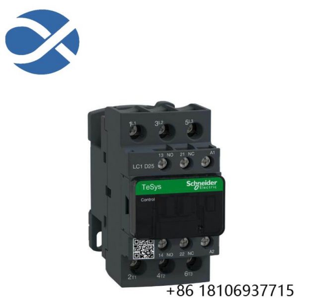 Schneider LC1D25P7 Thermal Overload Relay - Precise Control for Industrial Applications