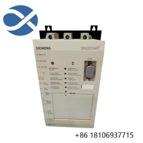 SIEMENS 3RW2920-1BC05 Spare Control Unit: Advanced Maintenance Solution for Industry 4.0