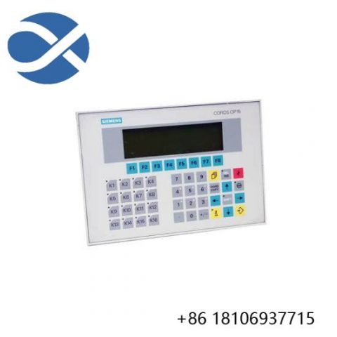 SIEMENS 6AV3515-1MA30 OP15/C1 Operator Panel: Advanced Control Solution for Industry 4.0 Applications