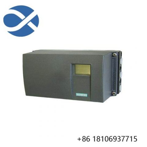 SIEMENS 6DR5020-0EN01-0AA0 Smart Electropneumatic Positioner: Precision Control for Industrial Automation