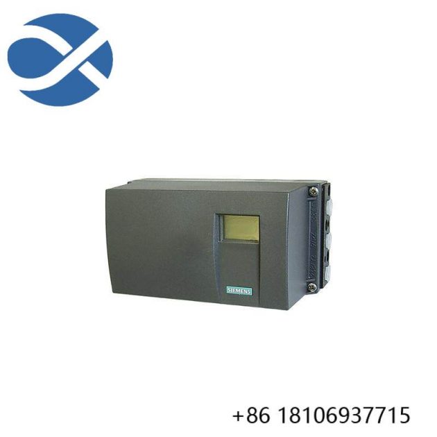 Siemens 6DR5120-0NN00-0AA0 Valve Positioner: Precision Control in Industrial Automation