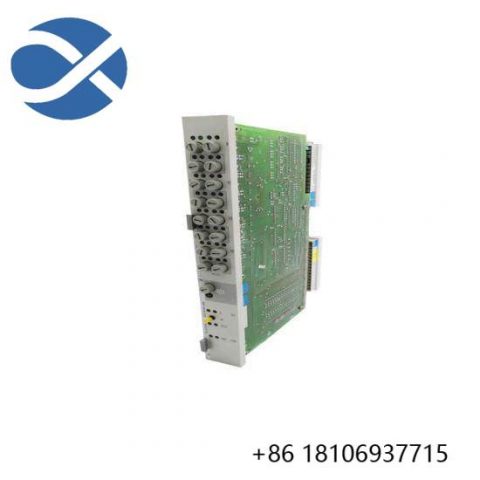 Siemens Teleperm M/ME Binary Output Module 6DS1606-8BA, Advanced Control Solutions for Industrial Automation