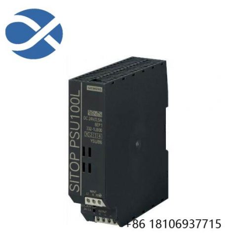 SIEMENS 6EP1332-1LB00 DIN Rail Power Supply - Compact & Reliable