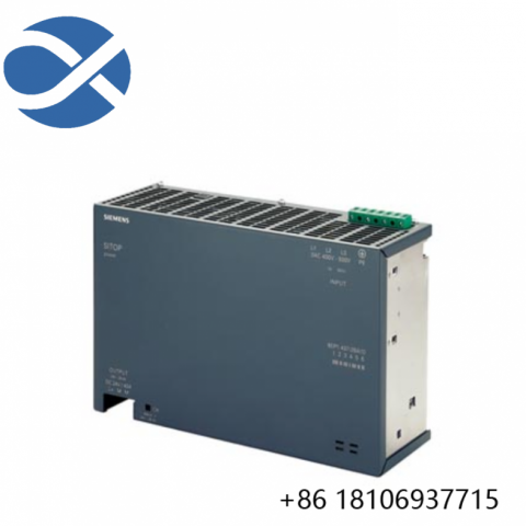 SIEMENS 6EP1437-2BA10 SITOP Power Supply for Industrial Control, Designed for Reliable Operation in Challenging Environments