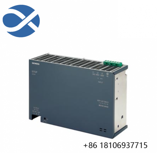 SIEMENS 6EP1437-2BA10 SITOP Power Supply for Industrial Control, Designed for Reliable Operation in Challenging Environments