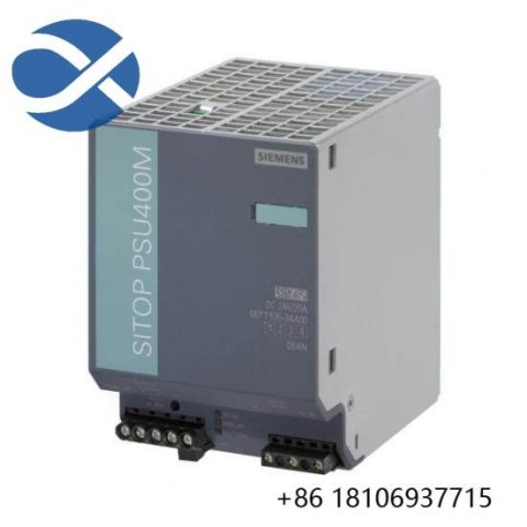 SIEMENS 6EP1536-3AA10 Industrial Power Supply Input