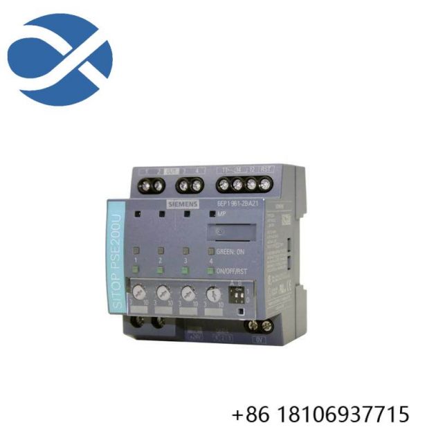 SIEMENS 6EP1961-2BA21 Selectivity Module for Industry