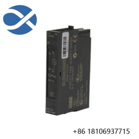 SIEMENS 6ES7134-4FB51-0AB0 Analog Input Module - 2AI High Speed