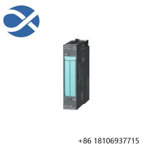 SIEMENS 6ES7138-4CA50-0AA0 Power Module: High Performance, Reliable Energy Management for Industrial Automation