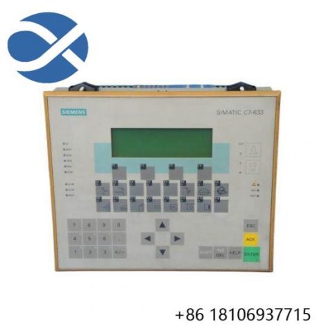 Siemens 6ES7633-2BF02-0AE3 C7-633DP Compact Display & Control Unit