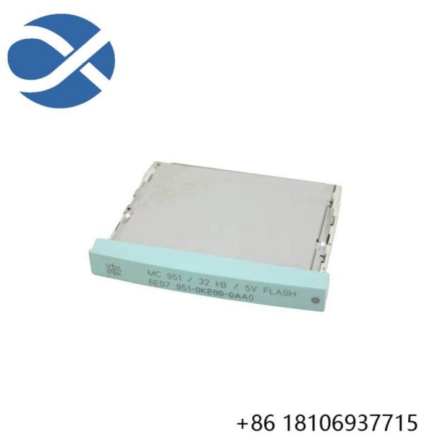 SIEMENS 6ES7951-0KE00-0AA0: Industrial Memory Card, for Control Systems & Automation