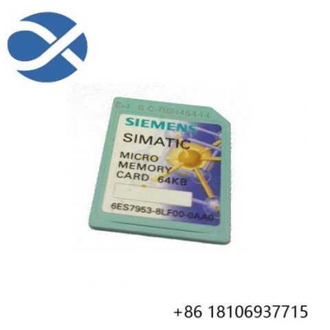 SIEMENS 6ES7953-8LF00-0AA0 Micro Memory Card for Industrial Control, PLC Systems, & Automation Solutions