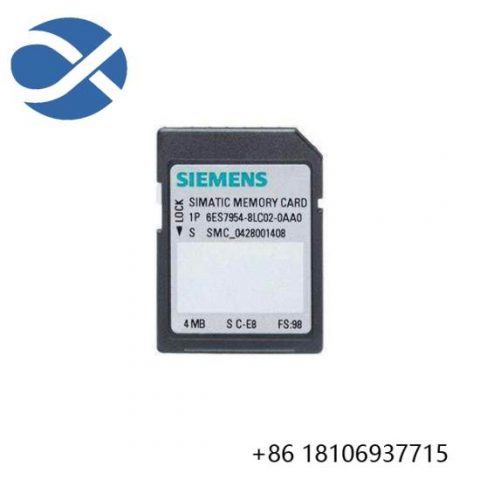 Siemens 6ES7954-8LC02-0AA0 Micro Memory Card for Industrial Control Systems