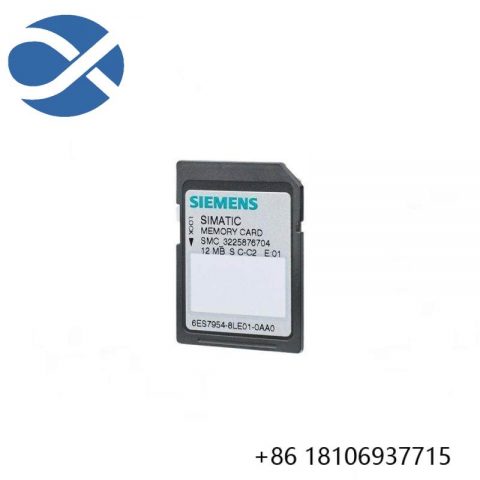 SIEMENS 6ES7954-8LC03-0AA0: Advanced SIMATIC S7 Memory Card for Industrial Automation