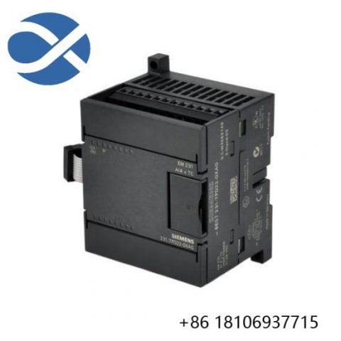 SIEMENS 6ES7 231-7PD22-OXAO Analog Input Module: Advanced Control System Integration