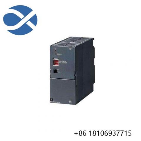 SIEMENS 6ES7 307-1BA00-0AA0 Power Supply: High-Quality Regulated Power Supply for Industrial Applications