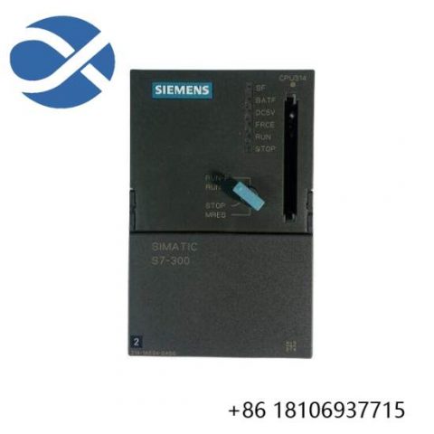 Siemens 6ES7 314-1AE04-0AB0: Advanced CPU 314 Central Processing Unit