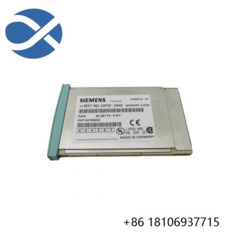 Siemens 6ES7 952-0AF00-0AA0 4MB RAM Memory Card - Industrial Control Solutions