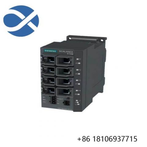 Siemens 6GK5108-0BA00-2AA3 Unmanaged Industrial Ethernet Switch