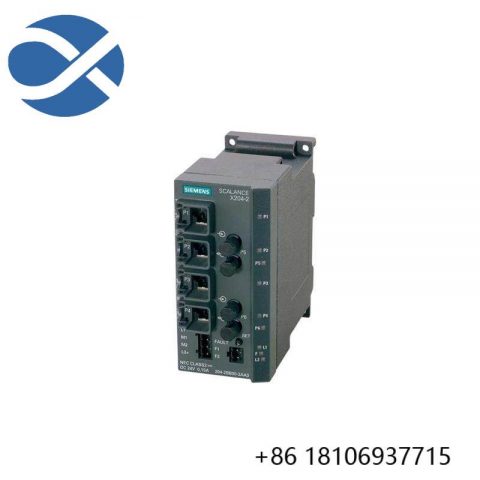 SIEMENS SCALANCE X204-2 Managed IE Switch 6GK5204-2BB10-2AA3, Advanced Networking Solution for Industrial Automation