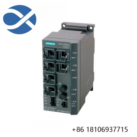 Siemens 6GK5206-1BB10-2AA3 SCALANCE X206-1 Ethernet Switch for Industrial Automation