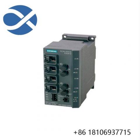 SIEMENS SCALANCE X204-2IE Switch - High-Performance Managed Ethernet Solution