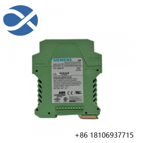 SIEMENS Moore 16804-44 Electrical Interface Module