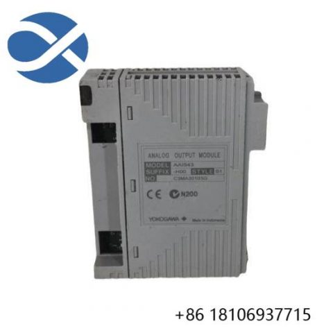 Yokogawa AA1543-H00-S1 | Analog Output Module with HART Technology